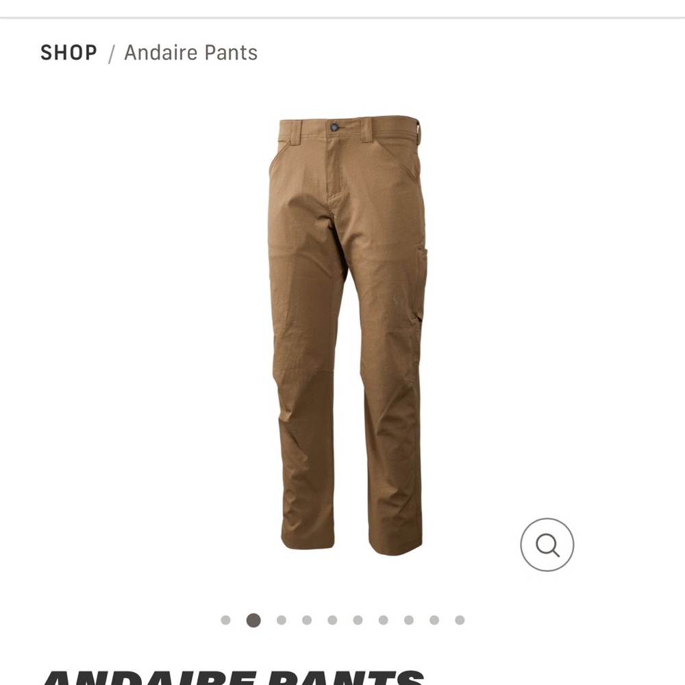 Badlands Men's Tan Cargo Pants - Picture 2 of 4